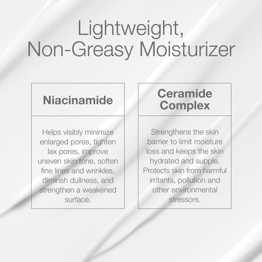 CLn Hydratant Visage absorption-rapide: peau qui s'absorbe rapidement sans film gras.