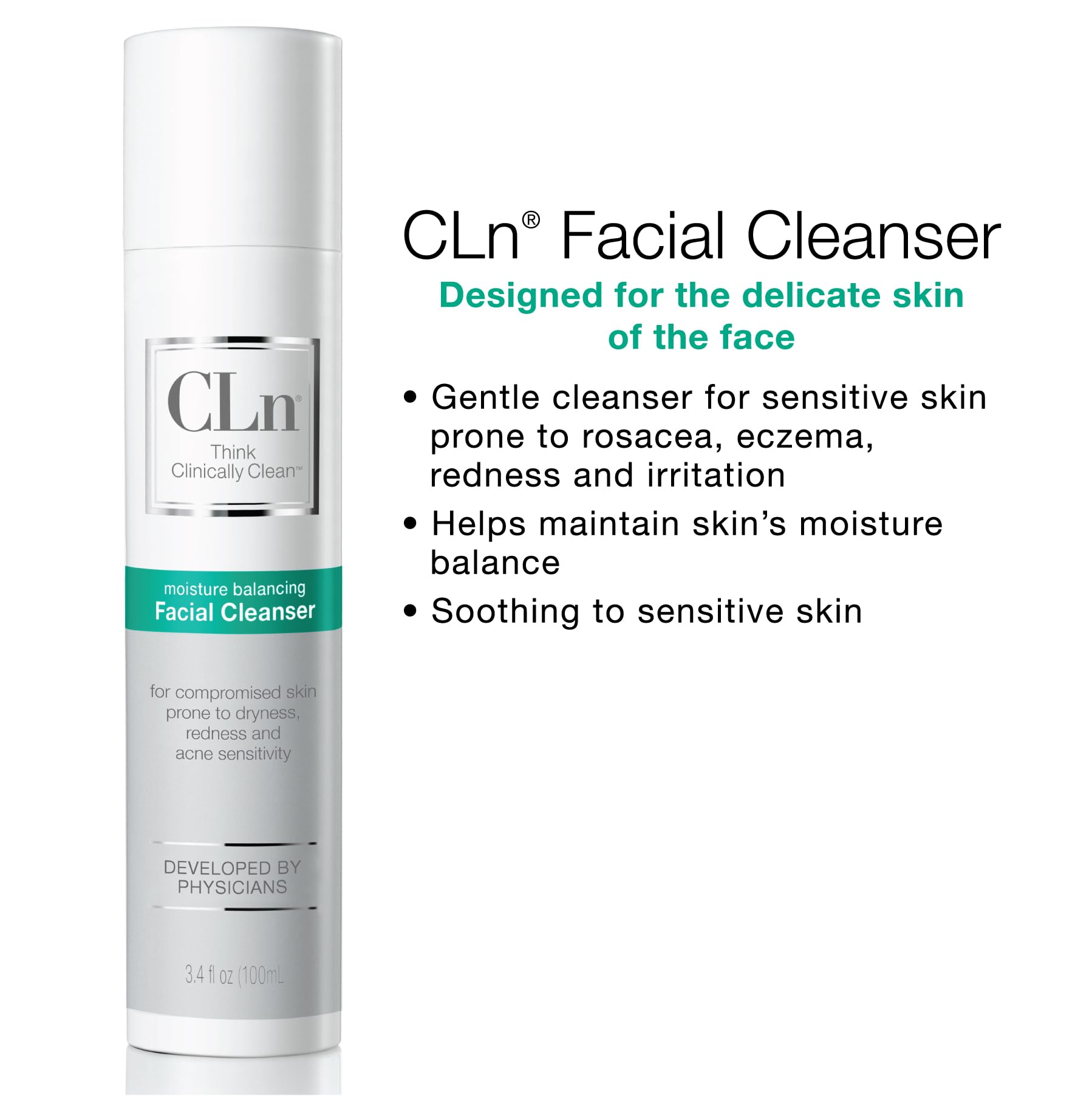 CLn hypoallergenique sans parabenes sans parfum: formule sûre pour peaux sensibles.