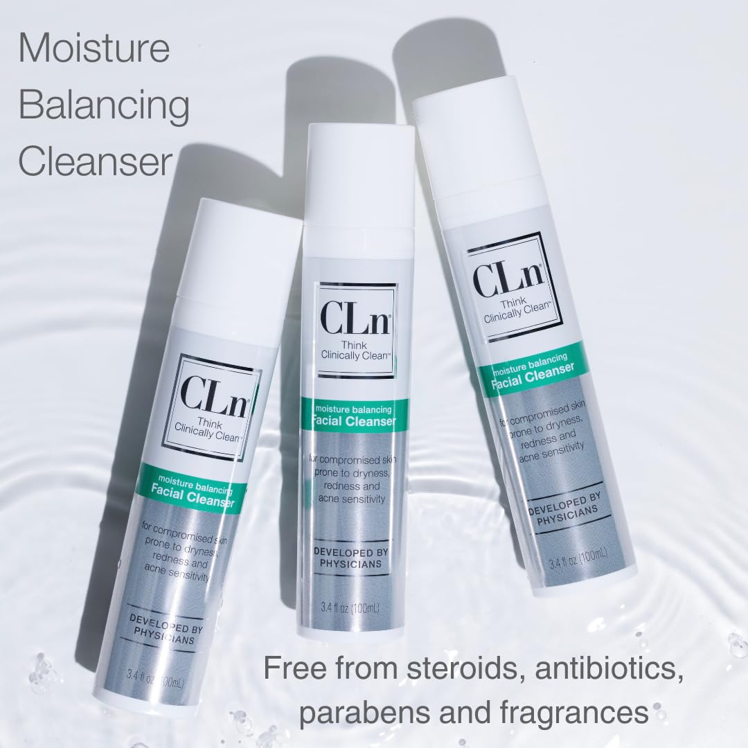 CLn massage visage 30 secondes: massage rapide pour peau rafraîchie et prête au soin.