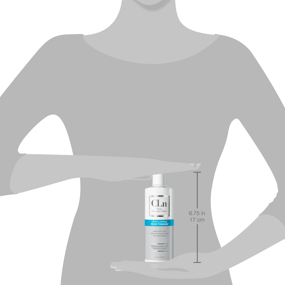 CLn nettoyant acné - routine quotidienne douce pour une peau équilibrée.