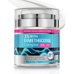 CLNABFR creme-scar-silicone-50g, texture de peau améliorée après utilisation.