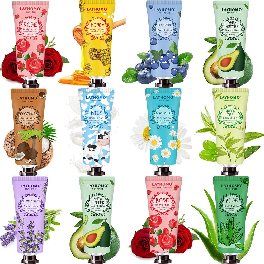 CLOTHES OF SKIN – ensemble 12-pack, hydratation pratique et parfums variés.