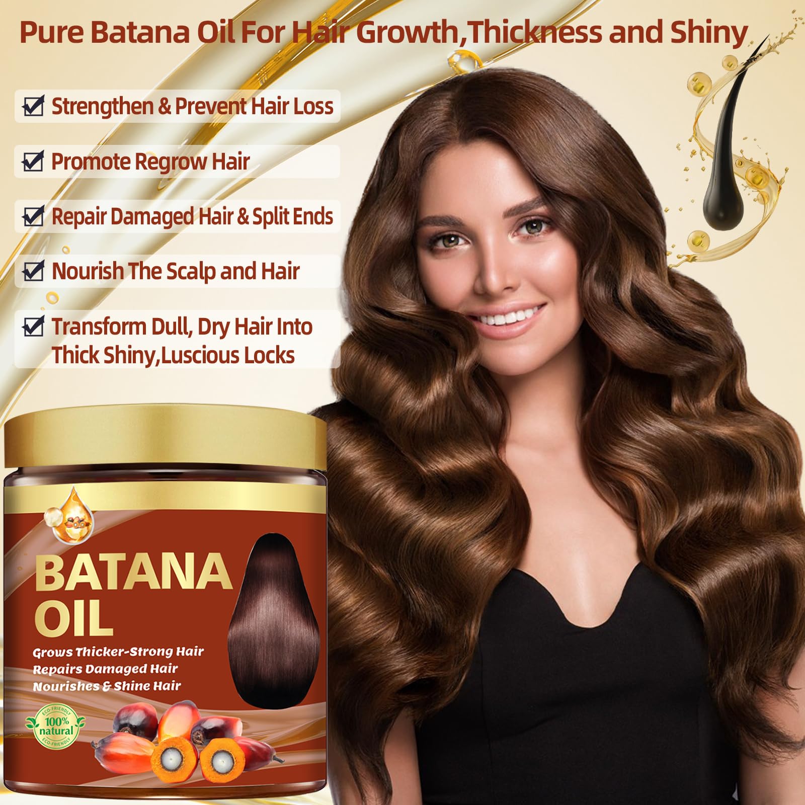 Clothes of Skin nourrissant Batana cheveux secs: nourrit en profondeur et apporte douceur.