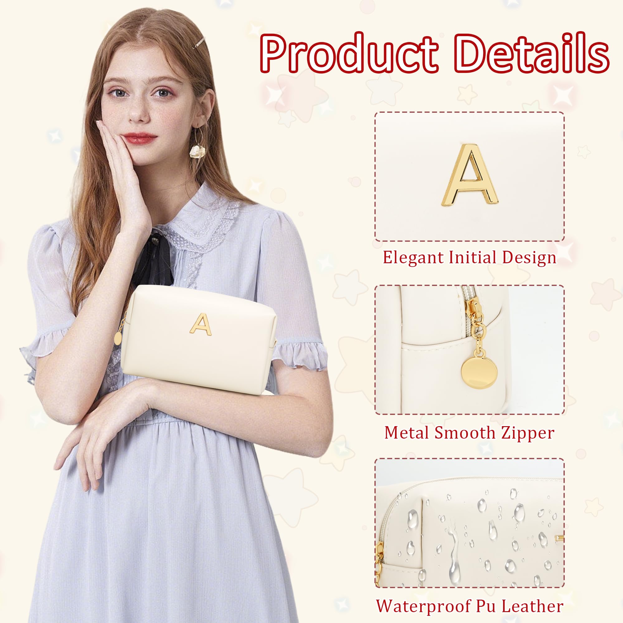 CLOUDWINGS sac-poches mesh interieur pour cosmetiques et soins