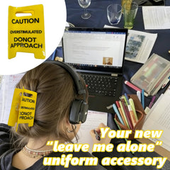 Pinces-cheveux Clould Fitness design jaune vif, look accrocheur et sécurisant.