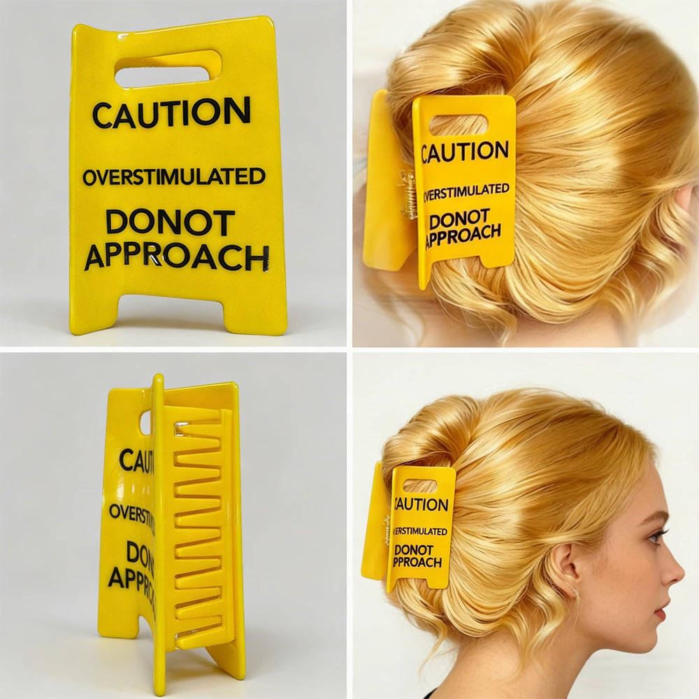 Pinces-cheveux Clould Fitness usage quotidien, idéal pour chignons et demi-queue.