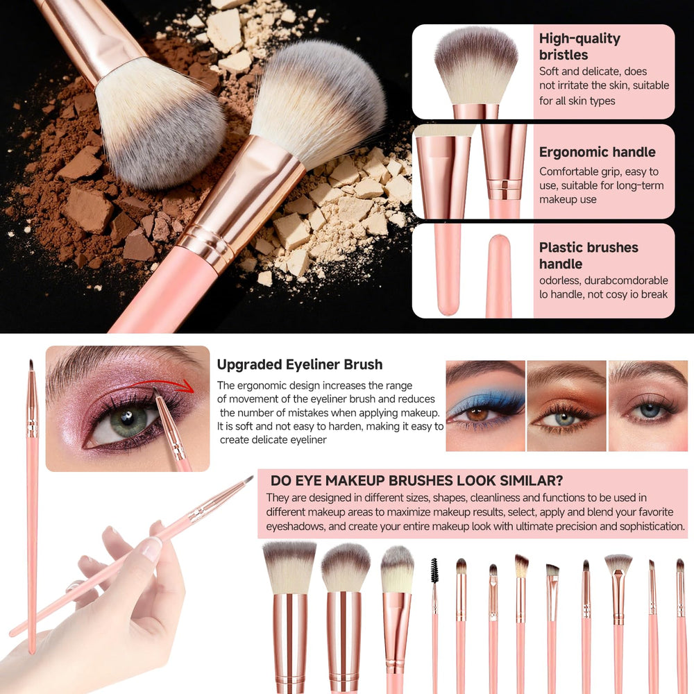 CLRDZN pinceaux visage correcteur douceur, application homogène.
