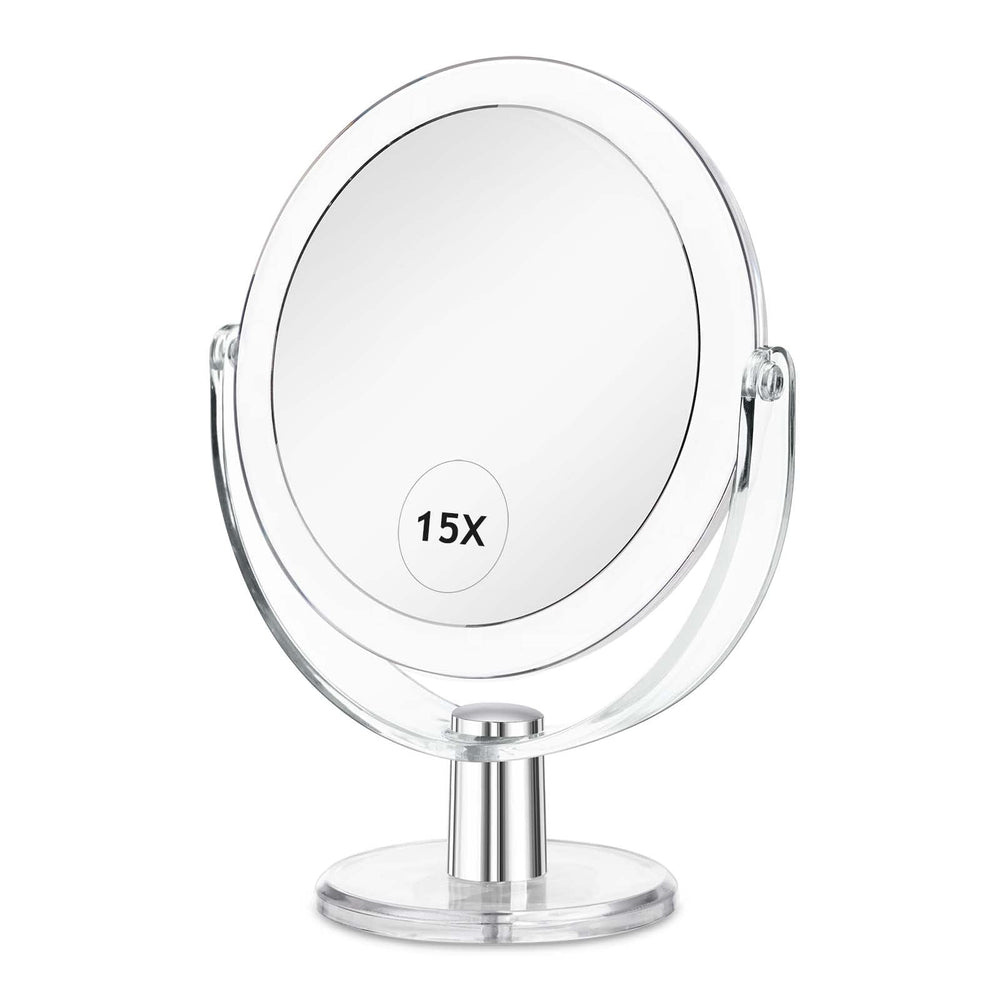 CLSEVXY Miroir beauté double-face sur pied pour un maquillage précis