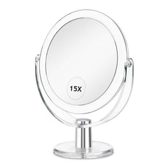 CLSEVXY Miroir beauté double-face sur pied pour un maquillage précis
