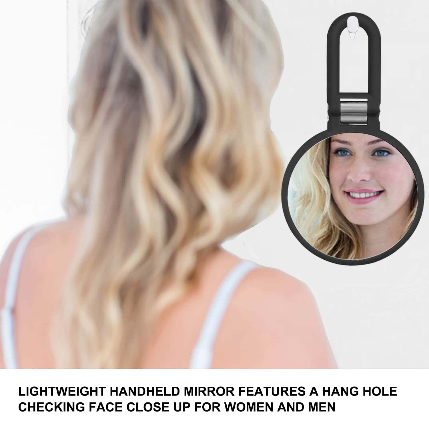 CLSEVXY Miroir double-face compacte, pratique en déplacement.