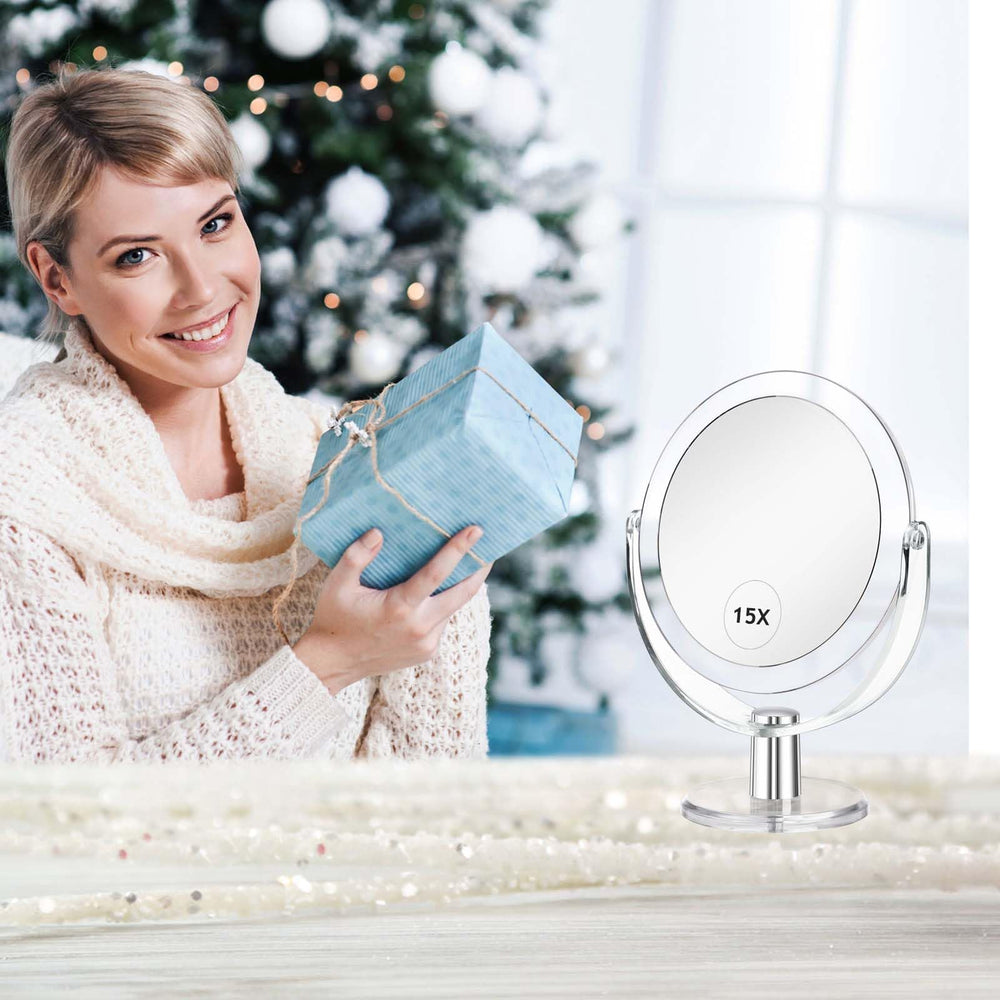 CLSEVXY Miroir portable pour table et salle de bains