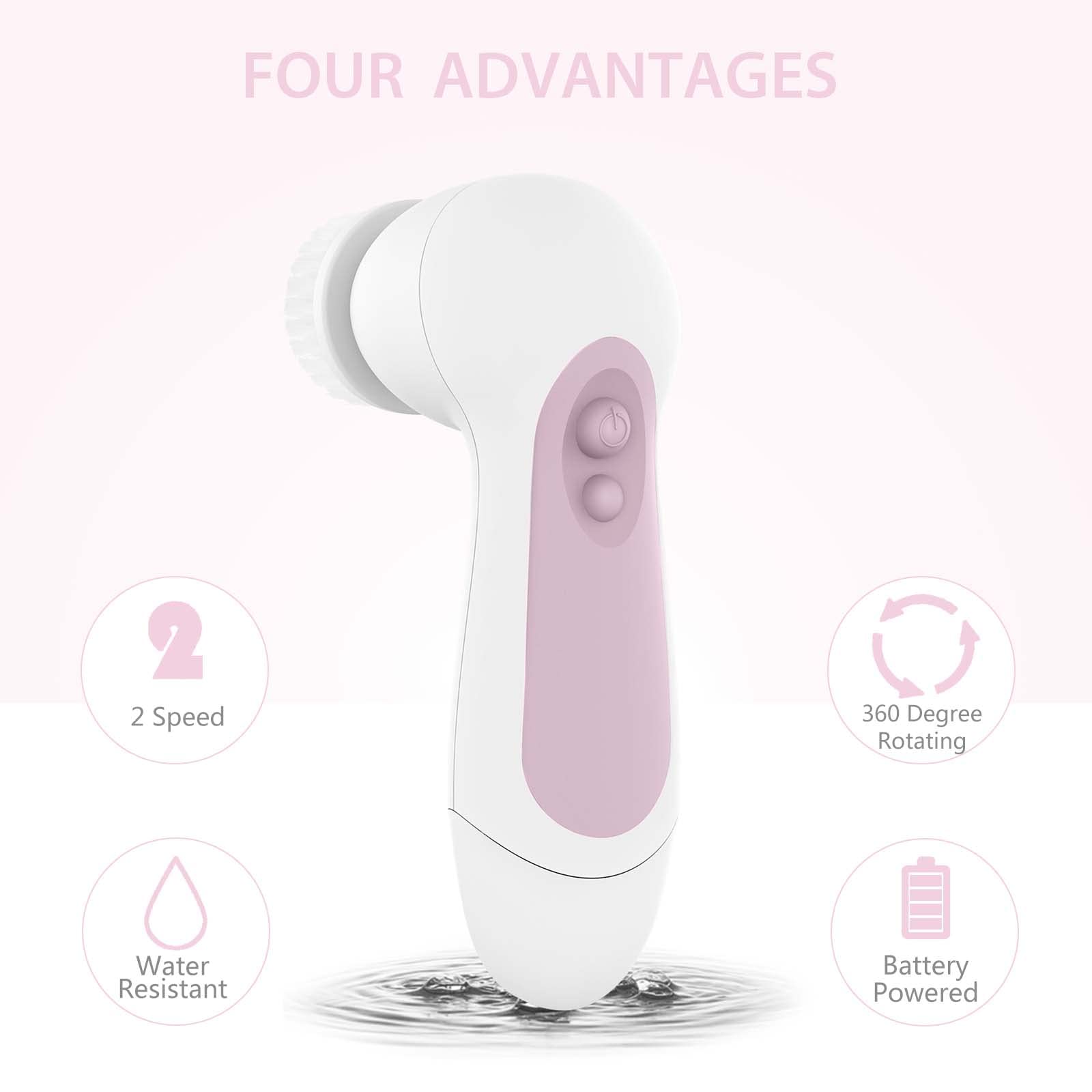 CLSEVXY tête silicone nettoyante convient à peaux sensibles.