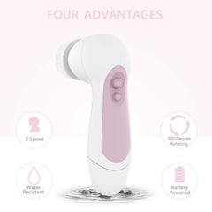 CLSEVXY tête silicone nettoyante convient à peaux sensibles.