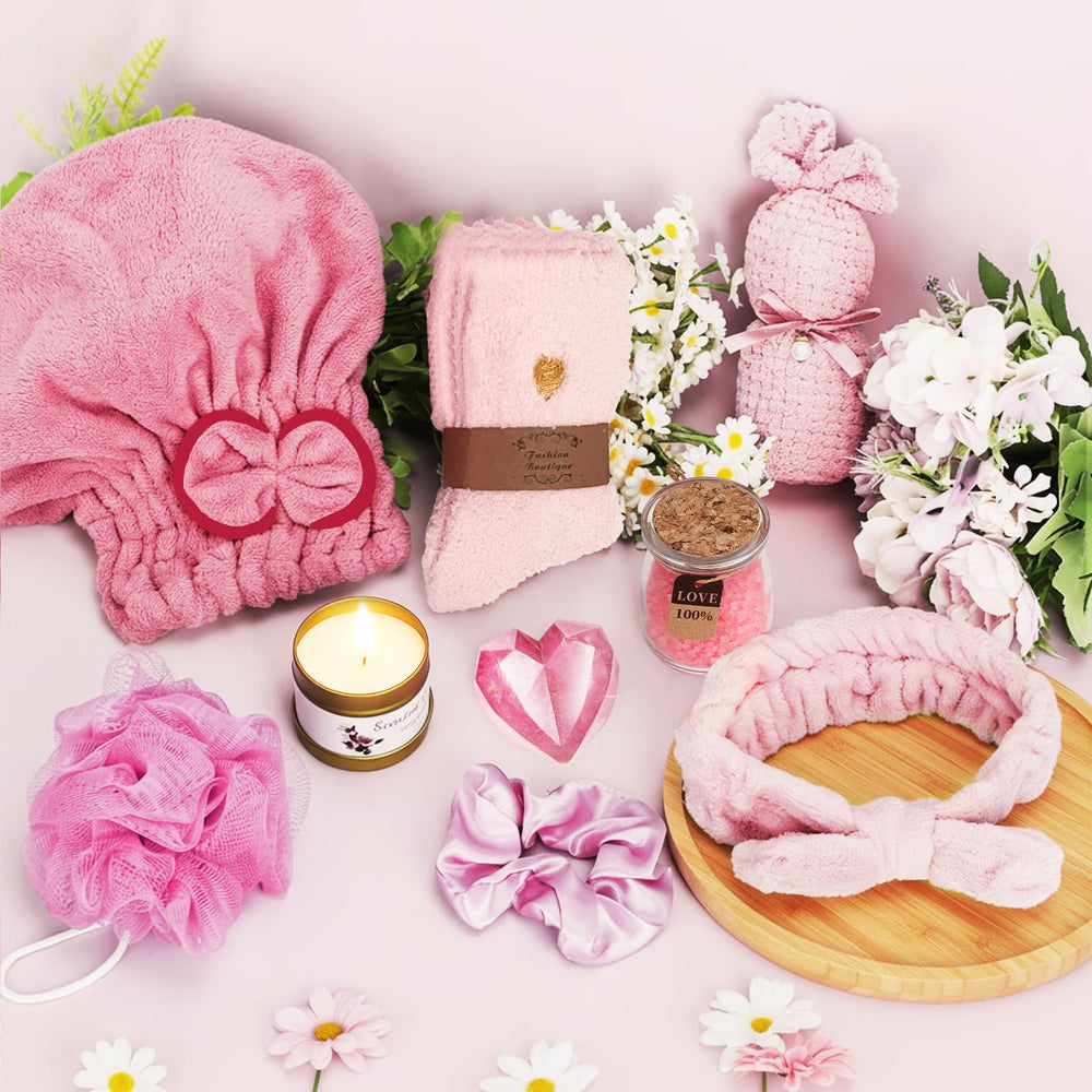CLTTCLLCT kit soins spa complet pour routine bien-être.