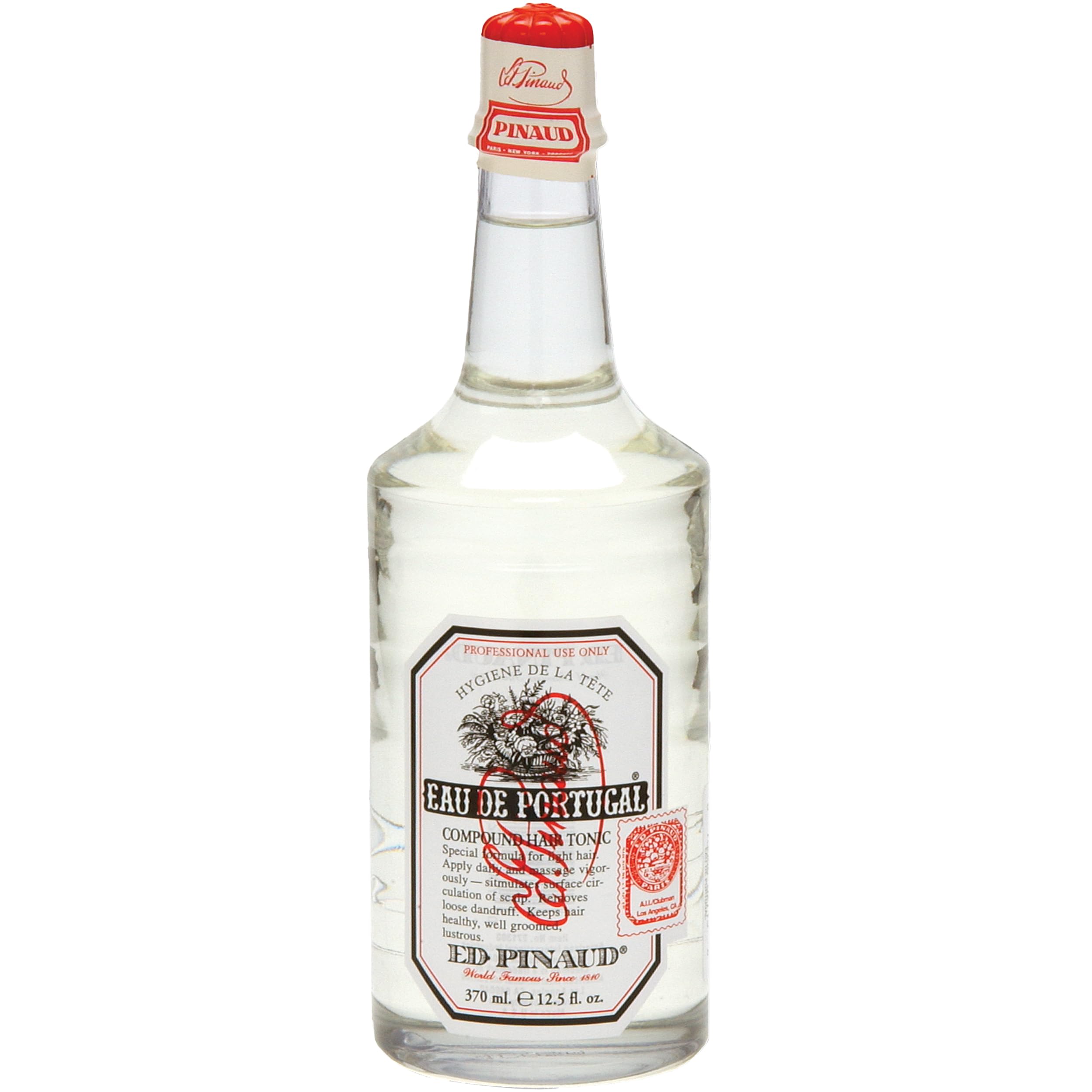Clubman Eau de Portugal Tonique cheveux - bouteille prête à l’application et apparence améliorée des cheveux.