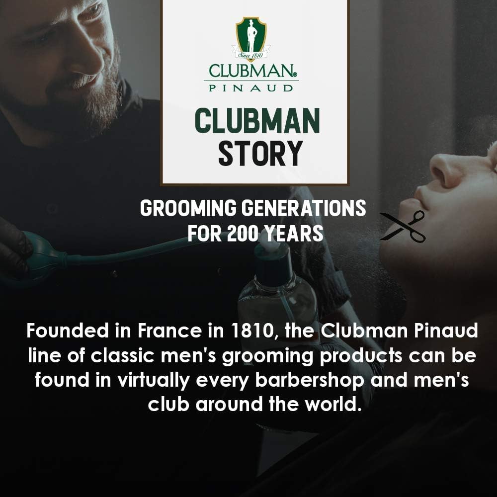 Poudre Clubman Flesh PINAUD, texture légère qui absorbe l’excès d’humidité.