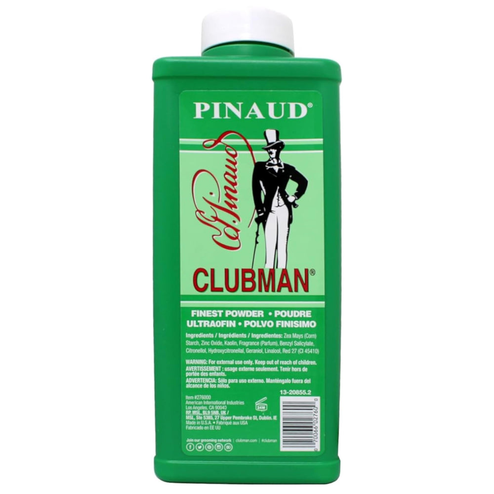 Poudre fine Clubman Flesh PINAUD, pratique pour la routine quotidienne.