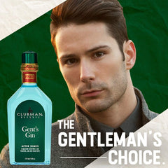 Notes lime et cèdre de Clubman Gent’s Gin, parfum masculin distinctif.
