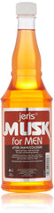 Clubman Jeris Musk – flacon après-rasage rafraîchissant et parfum musclé.