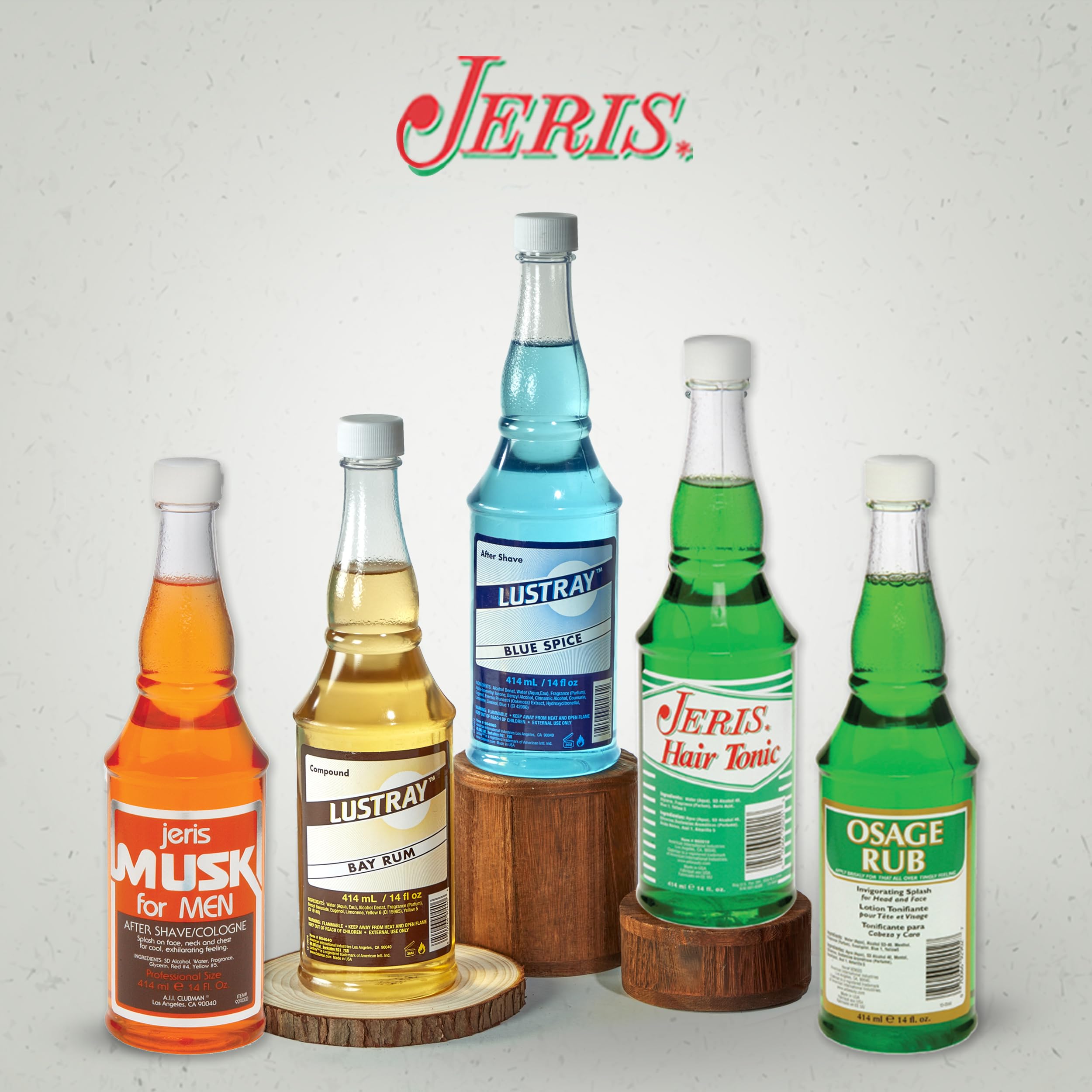 Associer Jeris Osage Rub à d'autres produits Clubman pour un rituel soin.