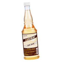 Clubman Lustray Bay Rum, bouteille après-rasage de 414 ml, fraîcheur durable et soin apaisant.
