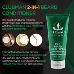 Clubman Pinaud barbe douce et soyeuse après usage