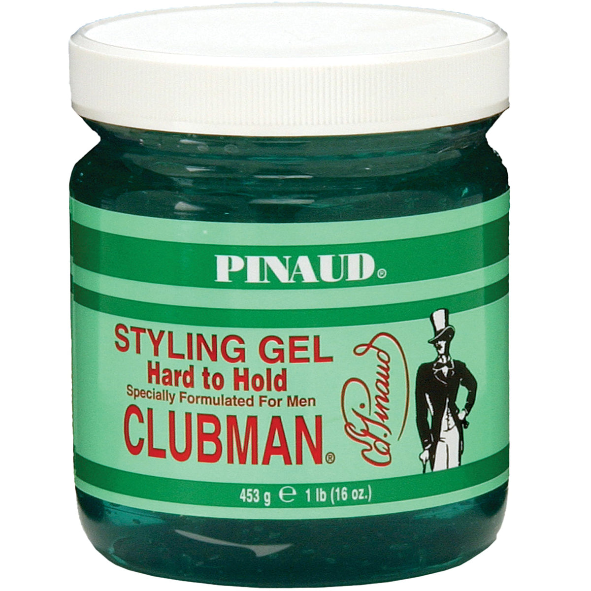 Clubman Pinaud Gel Coiffant en pot 16 oz, tenue longue durée et brillance