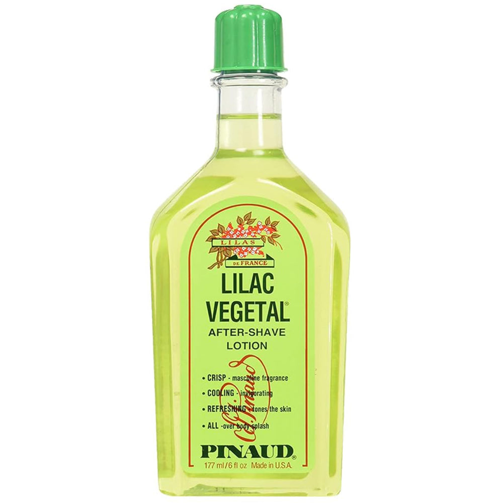 Clubman Pinaud Lilas Vegetal - après-rasage en bouteille apportant fraîcheur et tonique.