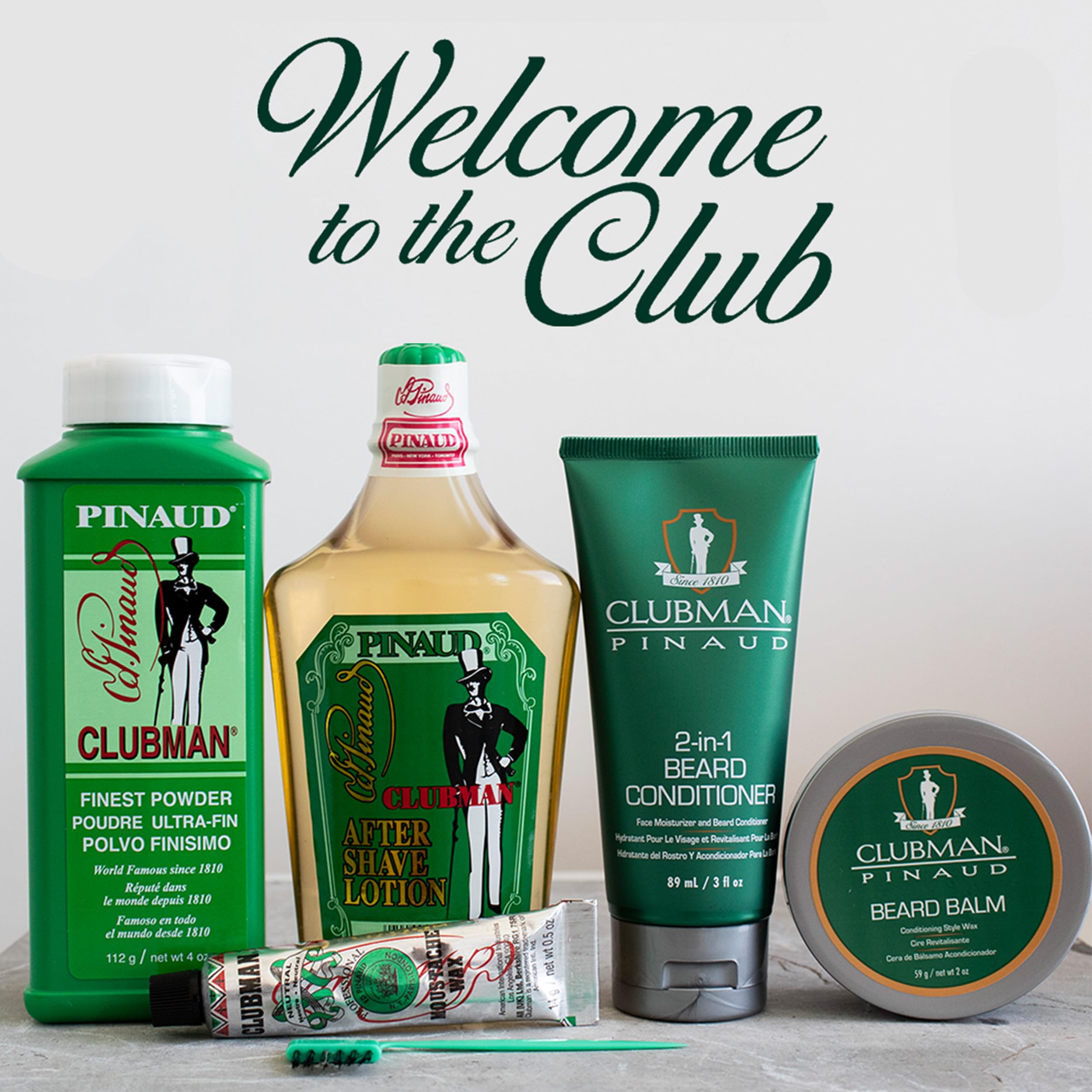Clubman Pinaud utilisation post rasage — peau douce et tonifiée