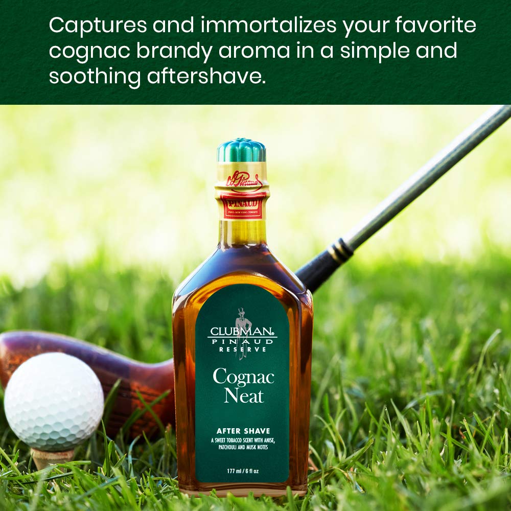Clubman Reserve Cognac Neat – arômes boisés et sucrés entourant la peau