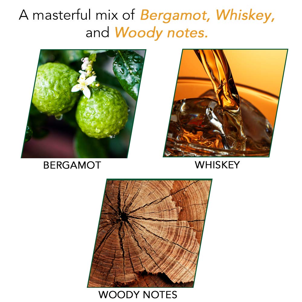 Application post-rasage du Clubman Whiskey Woods pour une sensation durable de fraîcheur.