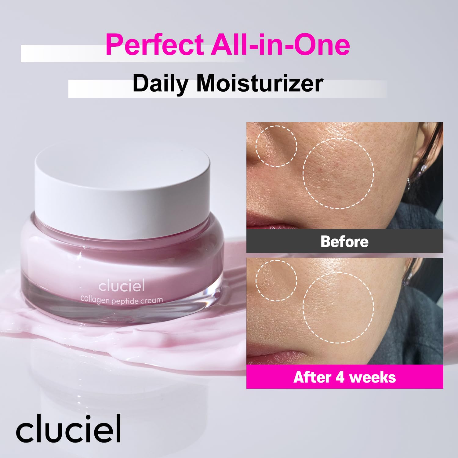 Texture soyeuse de la Crème Cluciel facilitant l'application et laissant la peau veloutée.