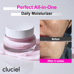 Texture soyeuse de la Crème Cluciel facilitant l'application et laissant la peau veloutée.