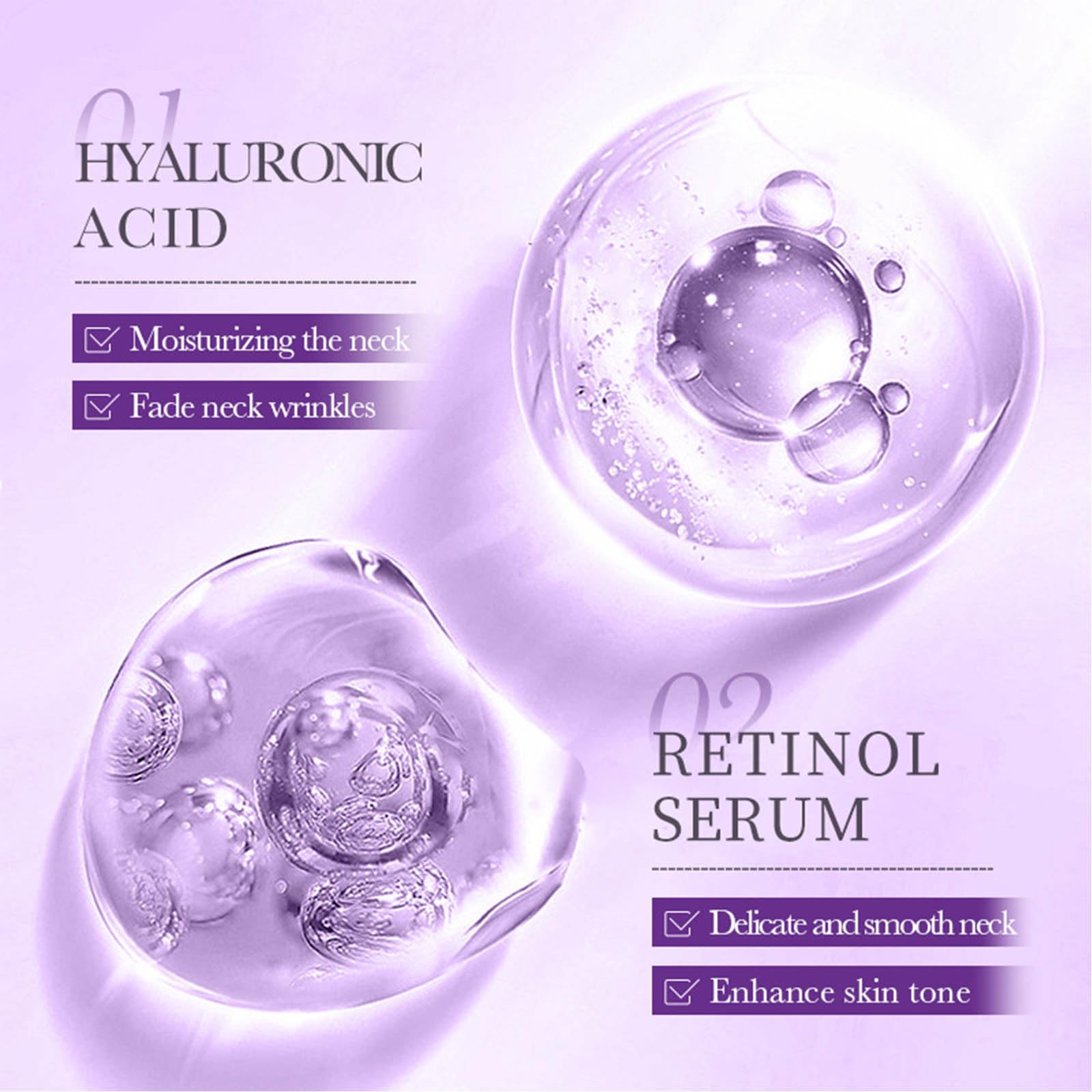 CLY AMS Crème du cou Hydratation riche pour peau du cou douce.