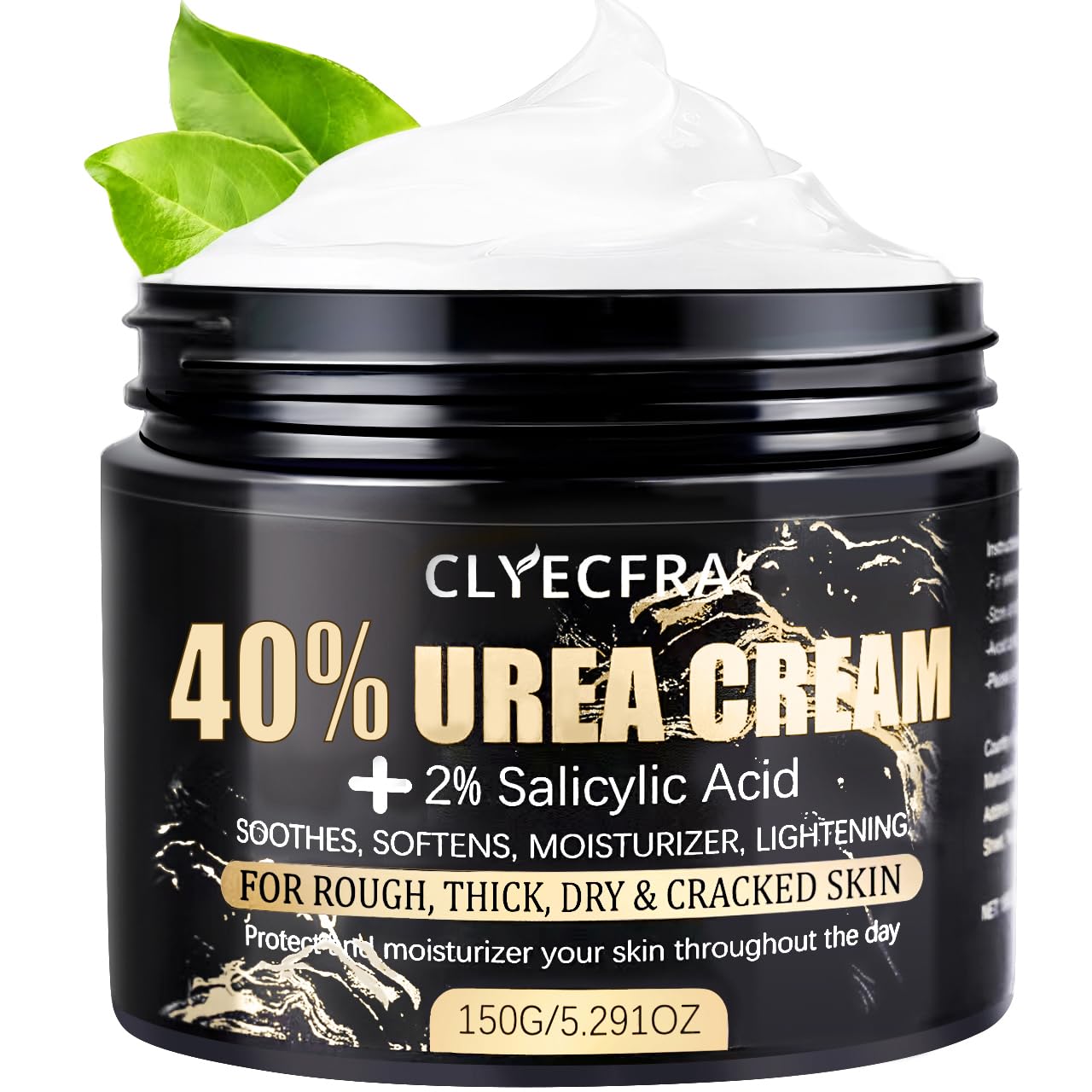Clyecfra Creme-urea-40-pourcent-pieds-mains offre une hydratation en profondeur.