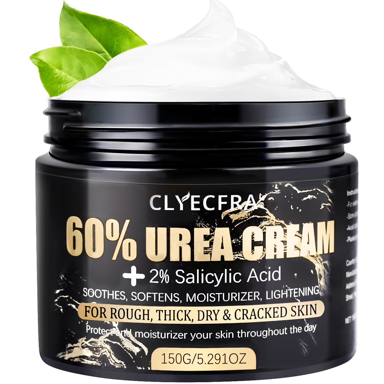 Clyecfra Crème Urée 60% pour hydratation profonde et douceur durable