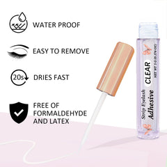 CMNRO Colle Cils Sans Latex Hypoallergenique: ideale pour peaux sensibles et port prolongé.