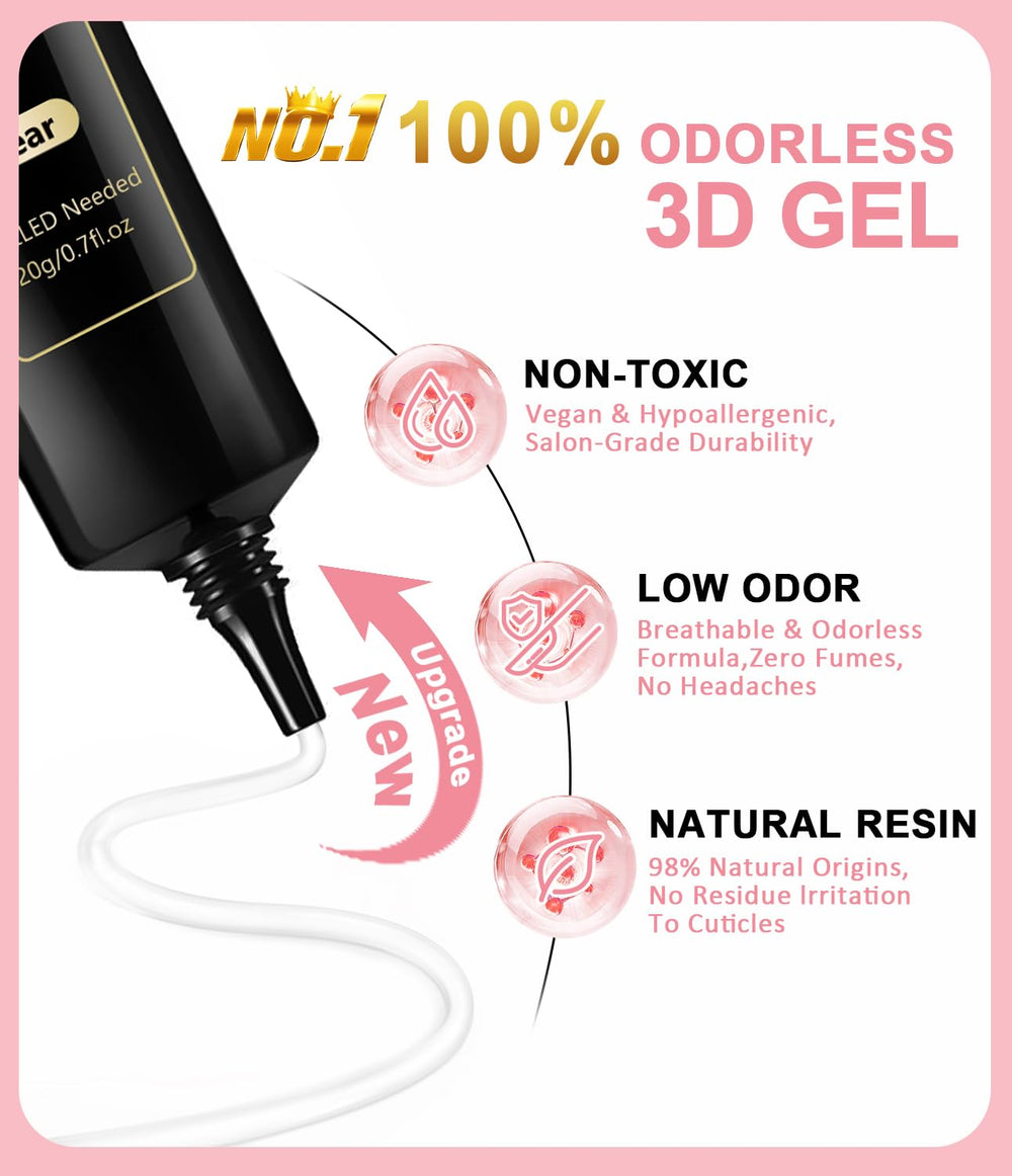 CMTQVFL kit art ongles poudre chrome or pour nail art chic.