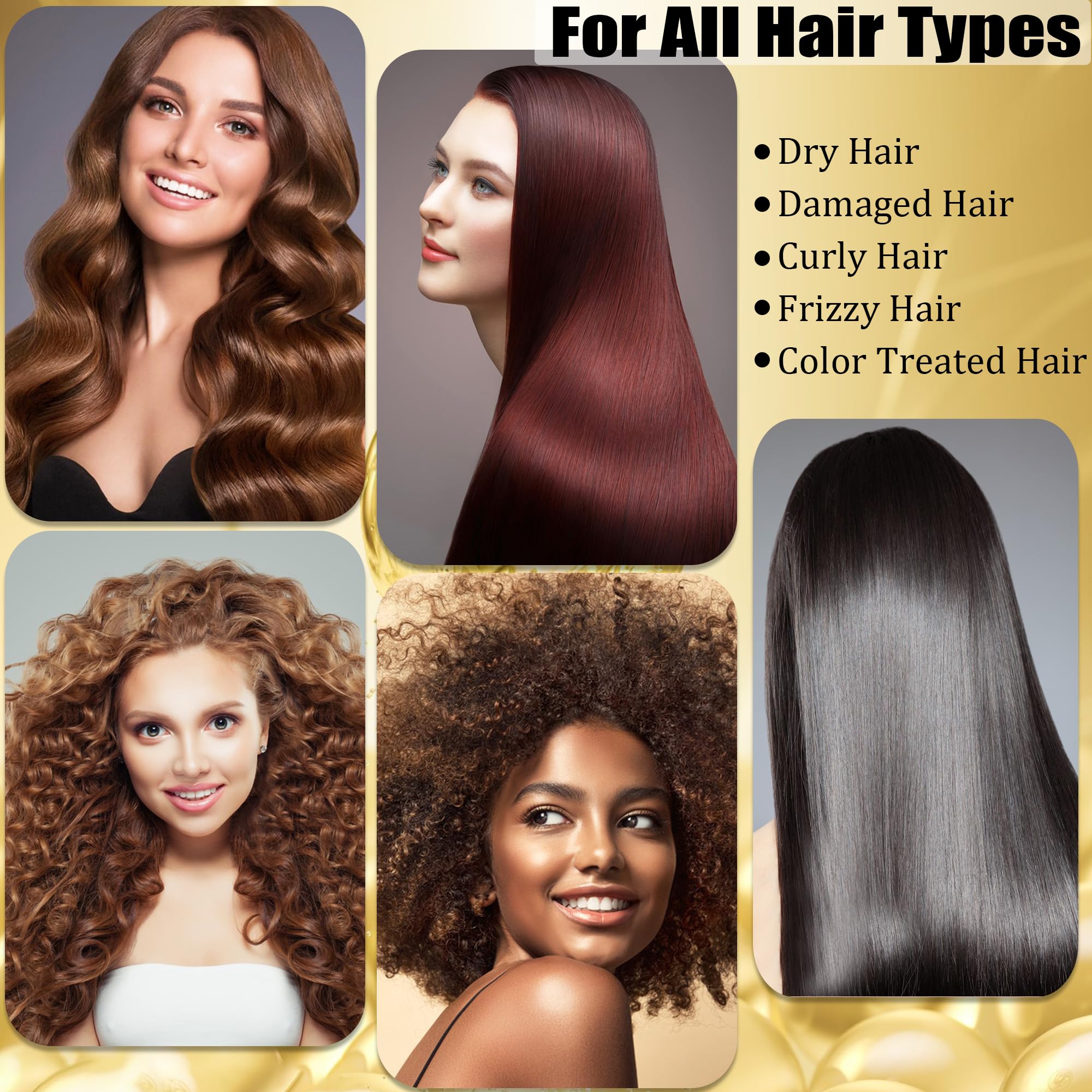 CMWGKBC Coffret cadeau soin cheveux: idée cadeau idéale.