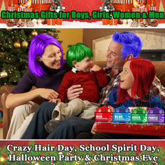 CMWGKBC gel colorant violet pour cheveux; effet ludique et lavable.