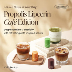 Hygienic dial-applicator on CNP Café Lip Butter for controlled use
