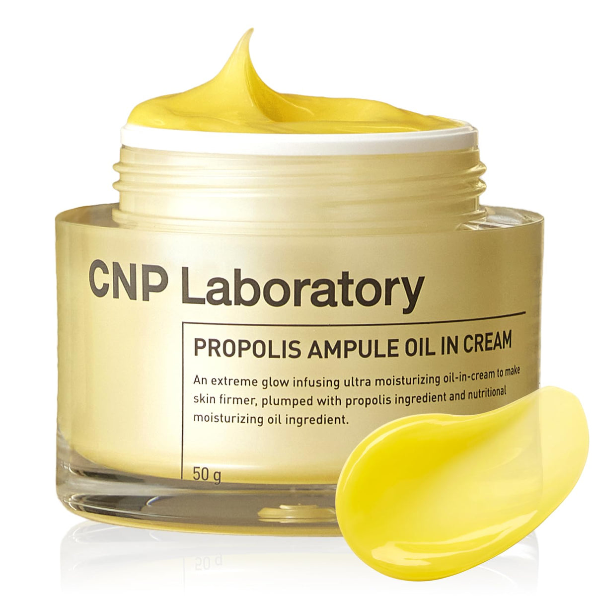 CNP crème miel-céramide pot : hydratation durable et douceur.