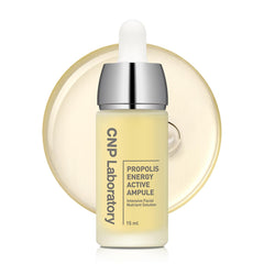 Sérum CNP Honey Glow dans la bouteille 15 ml, hydratation rapide.
