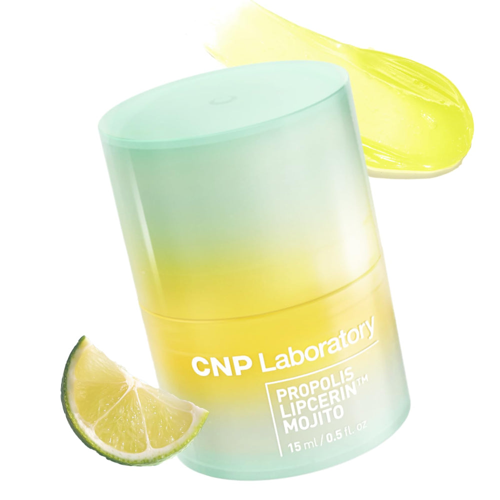 CNP Honey Lip Butter jar with lime flavor showcases rich hydration.