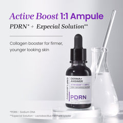 Sérum CNP PDRN avec pipette pour une application précise.