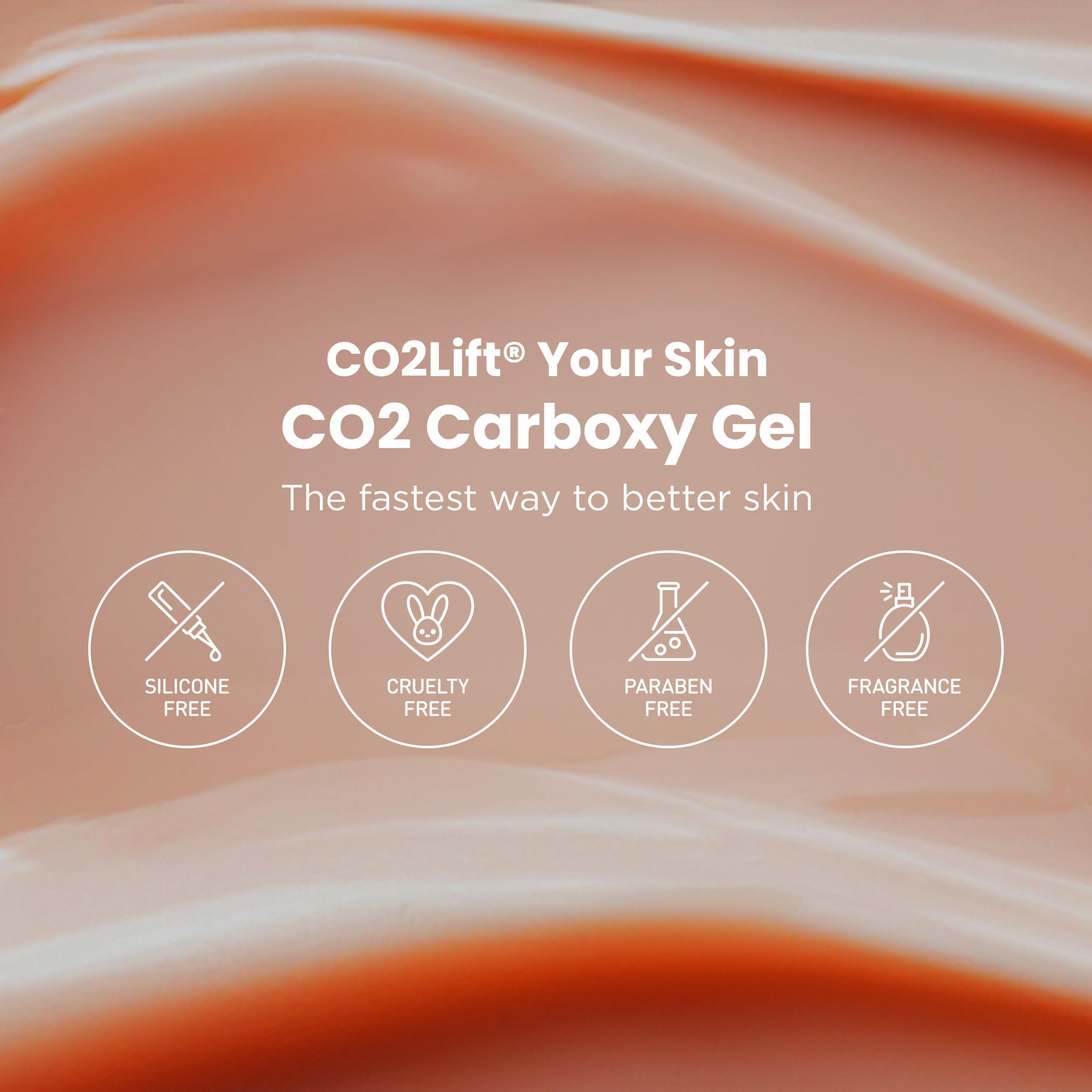 CO2Lift Gel Carboxy – sensation fraîcheur sur la peau lors de l application