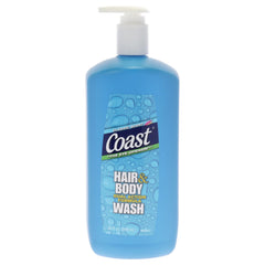 Coast gel douche: flacon hydratant idéal pour peau sèche