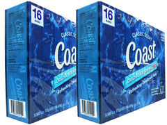 Coast, savon déodorant Pacific Force Classique, mousse dense pour une fraîcheur durable.