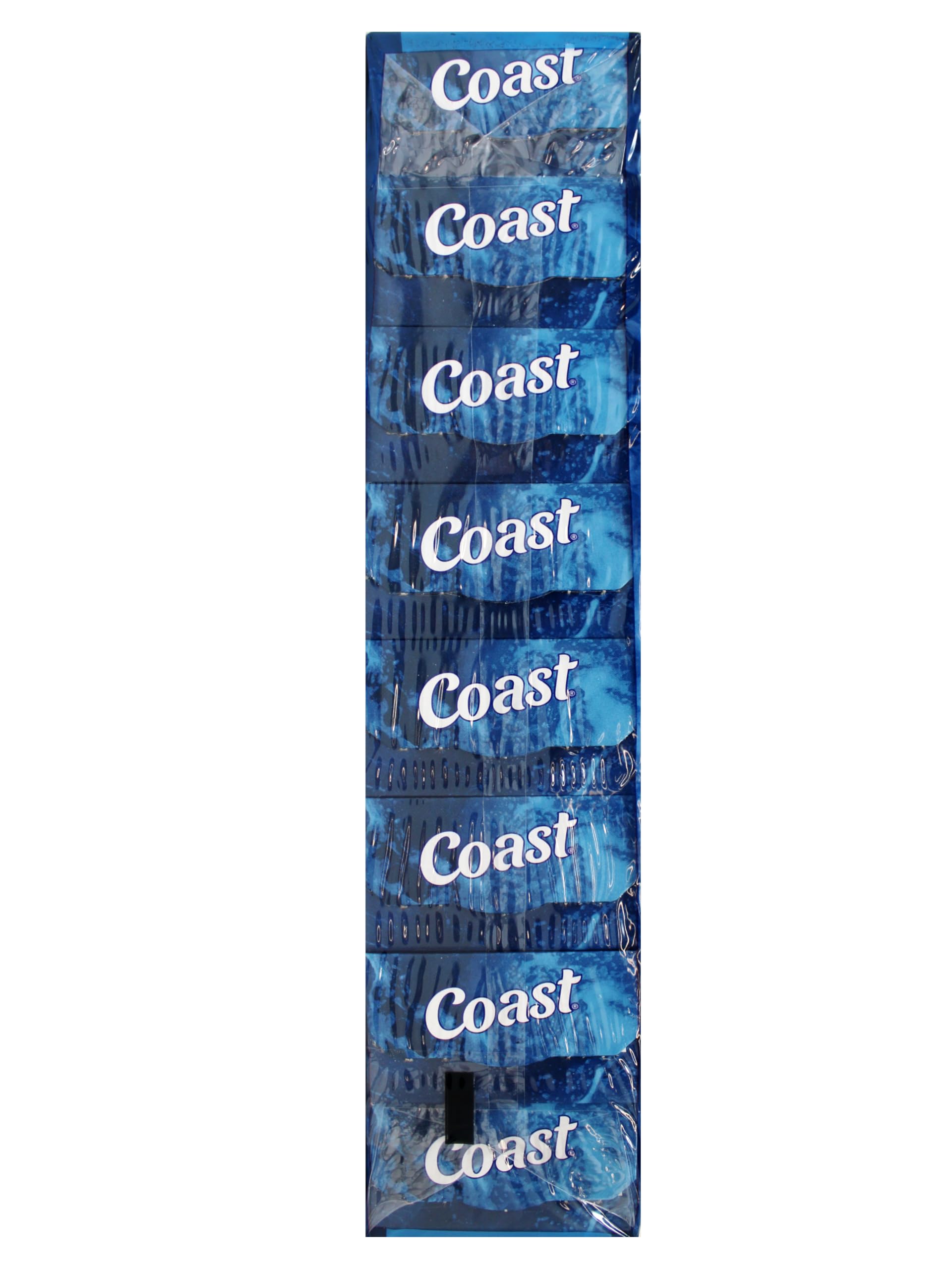 Coast barre de savon déodorant, utilisation sous la douche pour une routine rapide.