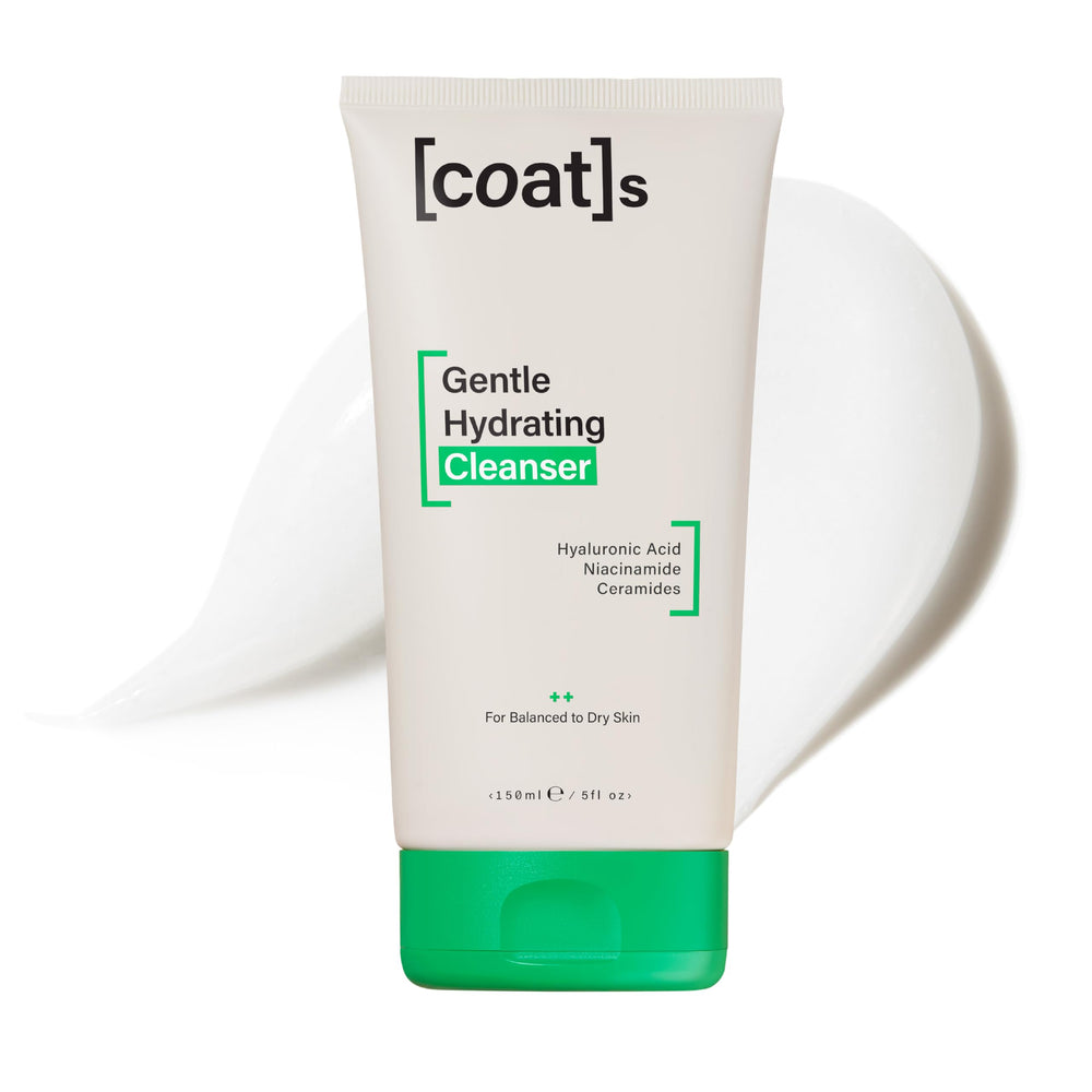 COATS Gentle Hydrating Cleanser – flacon doux pour hydratation durable.